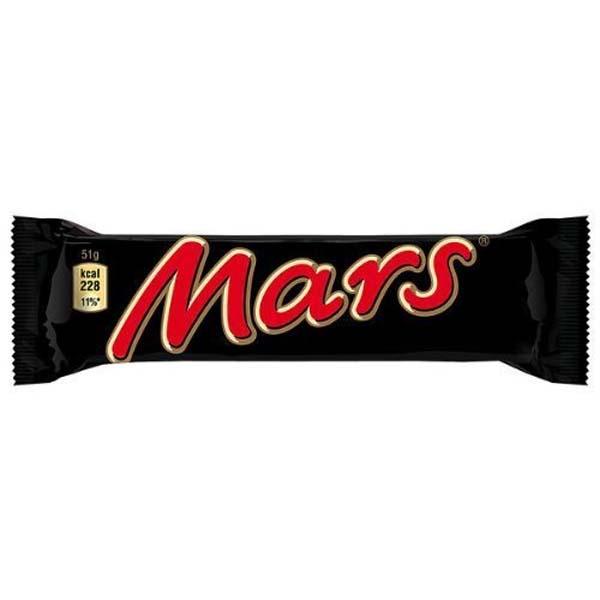 MARS CHOCOLATE SINGLE 51G