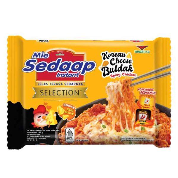 MI SEDAAP KOREAN CHEESE BULDAK 86G