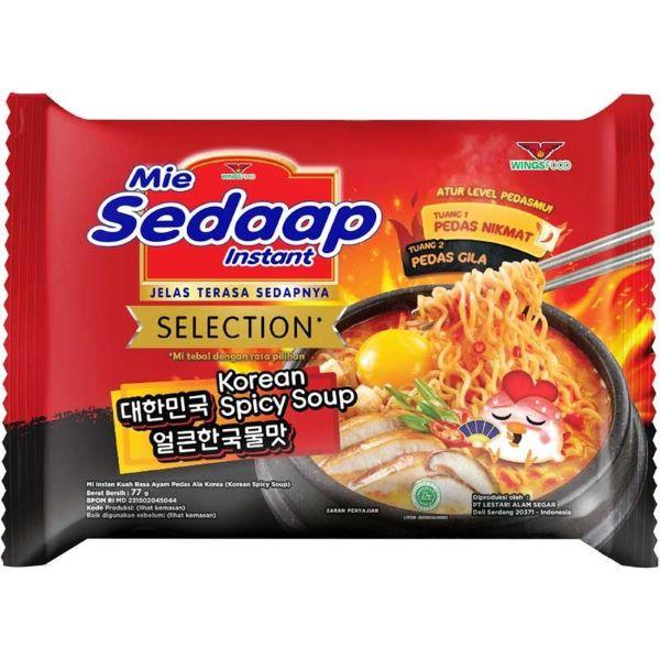 MI SEDAAP KOREAN SPICY SOUP 77G