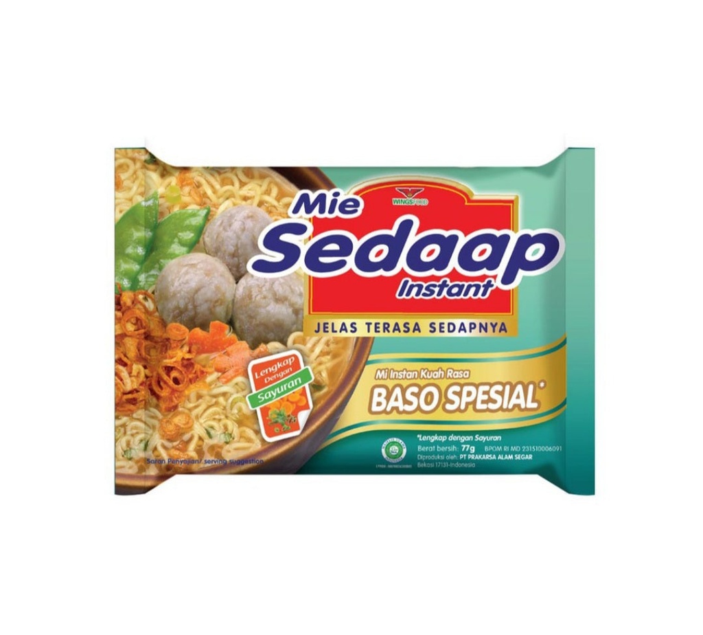 MIE SEDAAP BASO SPESIAL 80G