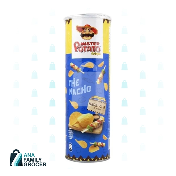 MR POTATO CRISPS BBQ 145G
