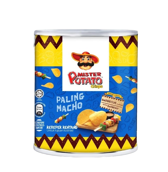 MR POTATO CRISPS BBQ 40G