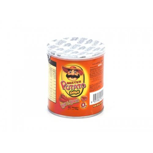 MR POTATO CRIPS HOT & SPICE 40G