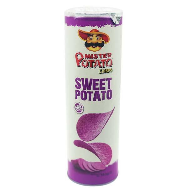 MR POTATO CRIPS SWEET POTATO NATURAL 160G