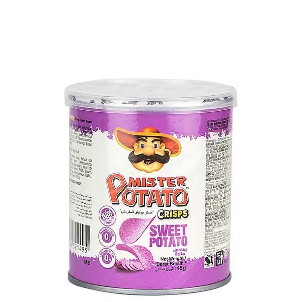 MR POTATO CRISPS SWEET POTATO NATURAL 45G