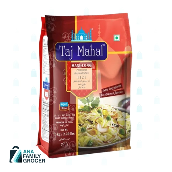 BASMATI RICE TAJ MAHAL MAXI LONG 5KG