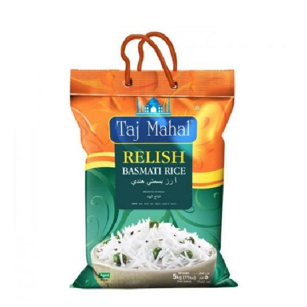 BASMATI RICE TAJ MAHAL RELISH 5KG