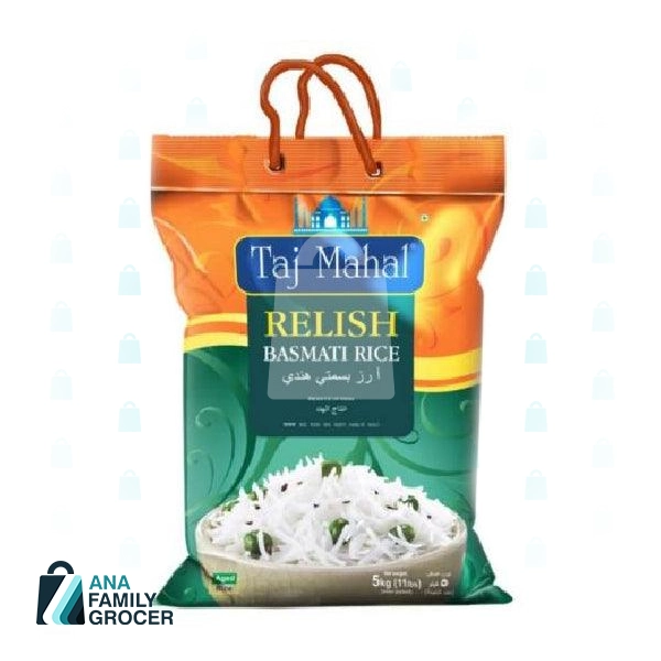 BASMATI RICE TAJ MAHAL RELISH 5KG