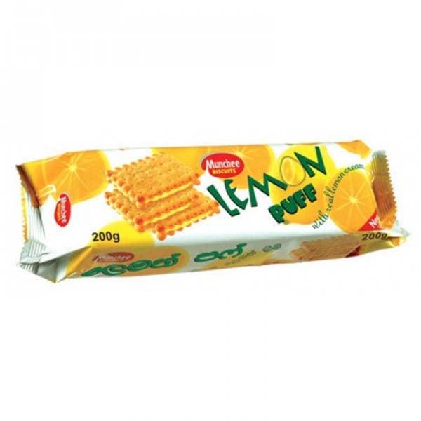 MUNCHEE LEMON PUFF 200G