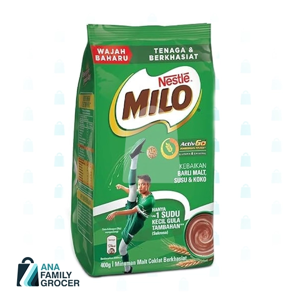 MILO POWDER POUCH 400G