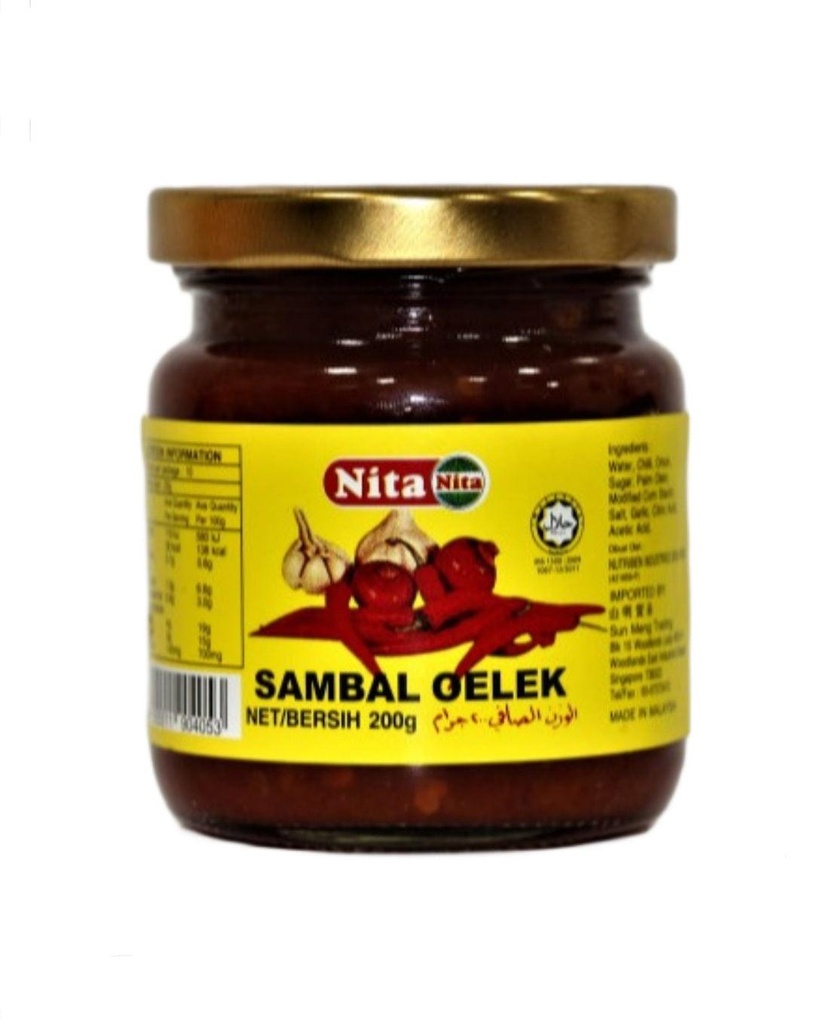NITA SAMBAL OELEK 200GM