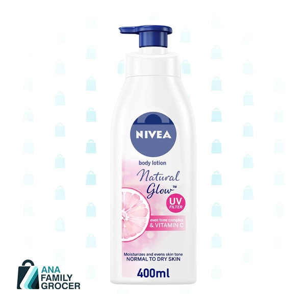 NIVEA BODY LOTION NATURAL GLOW 400ML