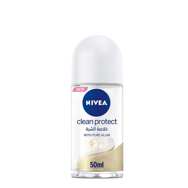 NIVEA DEODORANT ROLL-ON CLEAN PROTECT 50ML