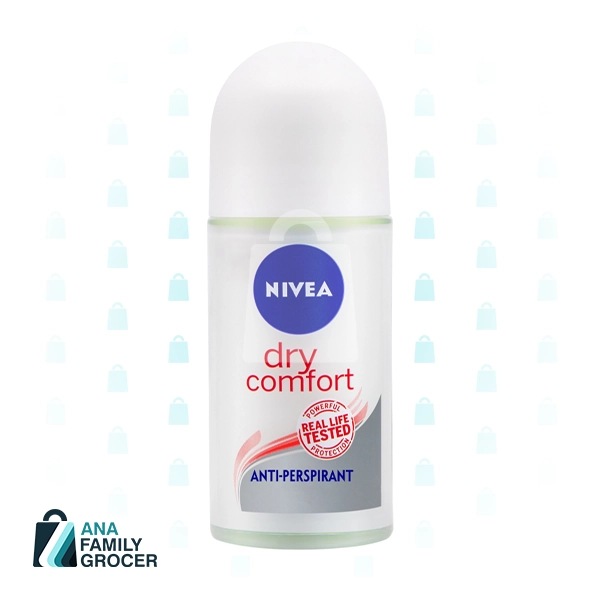 NIVEA DEODORANT ROLL-ON DRY COMFORT FEMALE 50ML