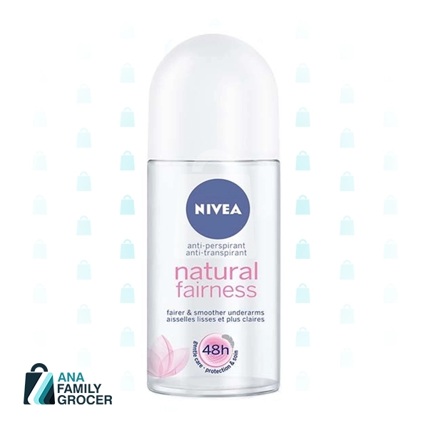 NIVEA DEODORANT ROLL-ON NATURAL FAIRNESS FEMALE 50ML