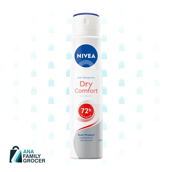 NIVEA DEODORANT SPRAY DRY COMFORT FEMALE 150ML