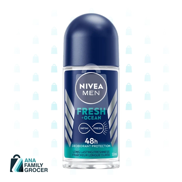 NIVEA MEN DEODORANT ROLL-ON FRESH OCEAN 50ML