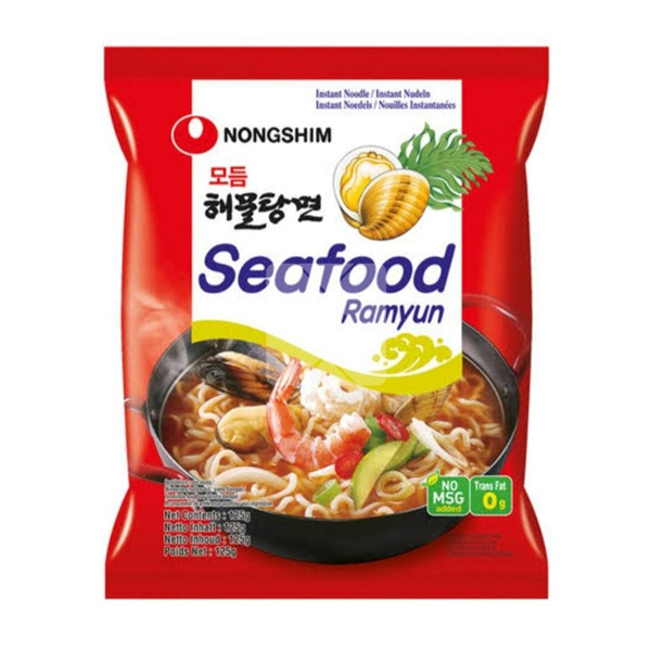 NONGSHIM SEAFOOD RAMYUN NOODLES 125G