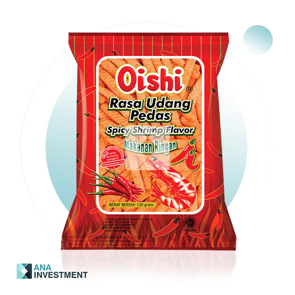 OISHI SPICY SHRIMP FLAVOR 130G