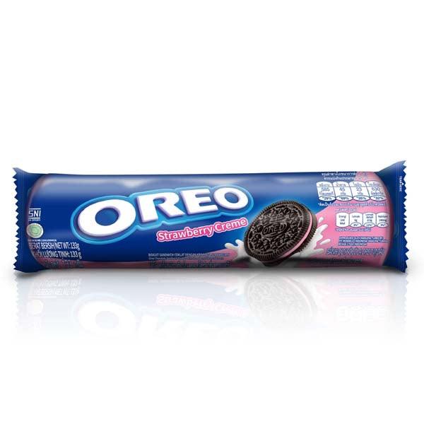 OREO BISCUIT STRAWBERRY 28.5G