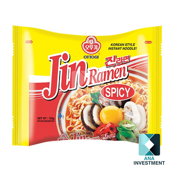 OTTOGI JIN RAMEN HOT 120GM