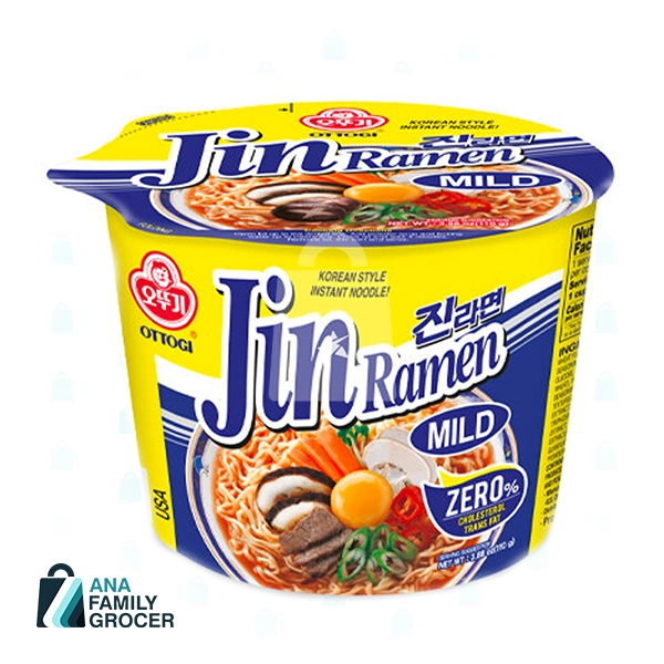 OTTOGI JIN RAMEN MILD BOWL 110G