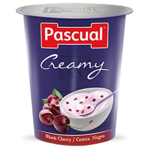 PASCUAL YOGURT CREAMY BLACK CHERRY 125G