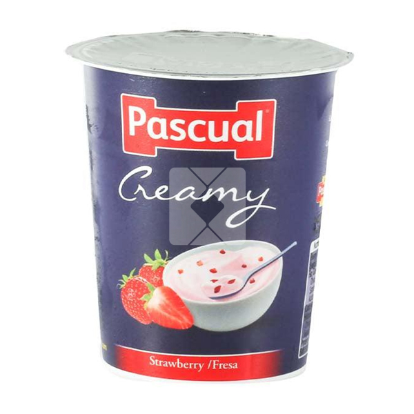 PASCUAL YOGURT CREAMY STRAWBERRY 125GM