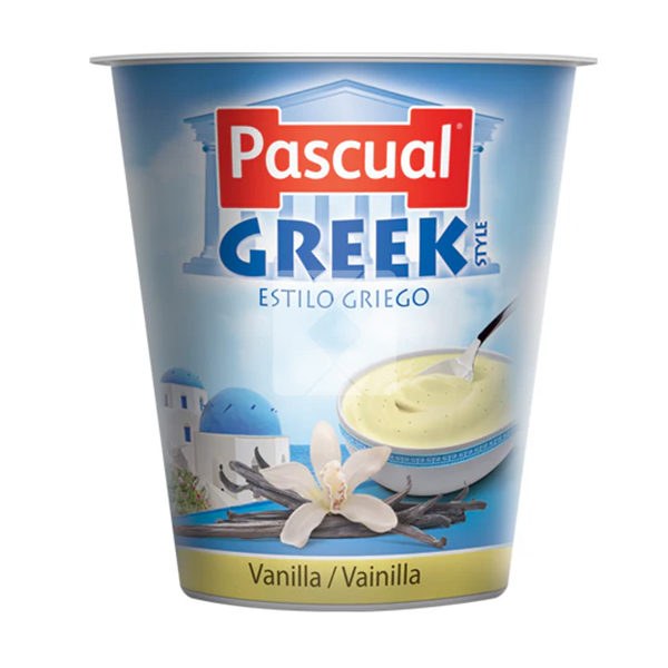PASCUAL YOGURT GREEK STYLE VANILLA 125ML