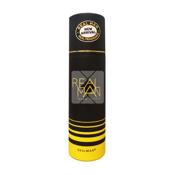 REAL MAN DEODORANT FRESH ACTIVE 150ML
