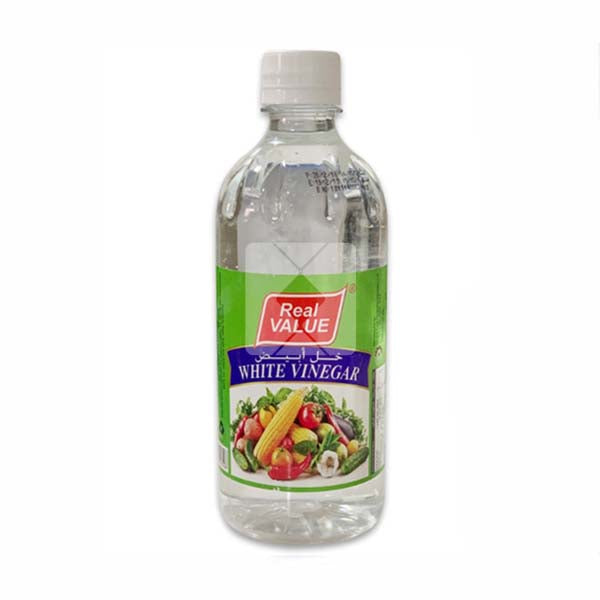 REAL VALUE WHITE VINEGAR 473ML