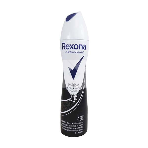 REXONA DEODORANT INVISIBLE BLACK & WHITE 200ML