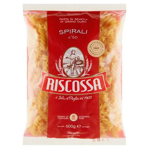 RISCOSSA PASTA SPIRALI 500GM