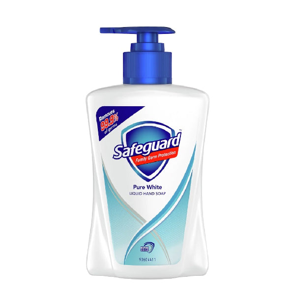 SAFEGUARD LIQUID HANDSOAP PURE WHITE 450ML