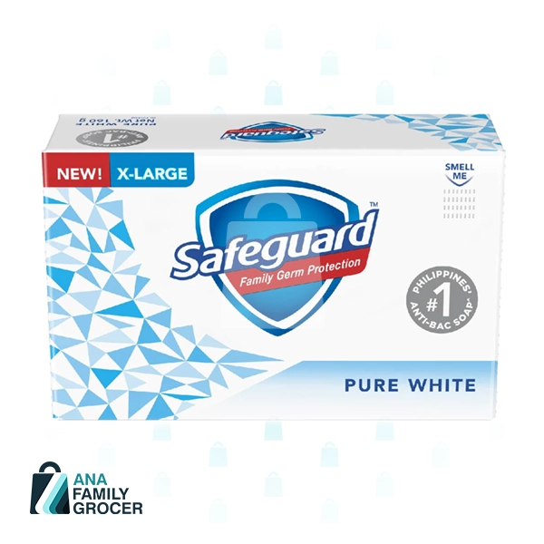 SAFEGUARD SOAP PURE WHITE 160G