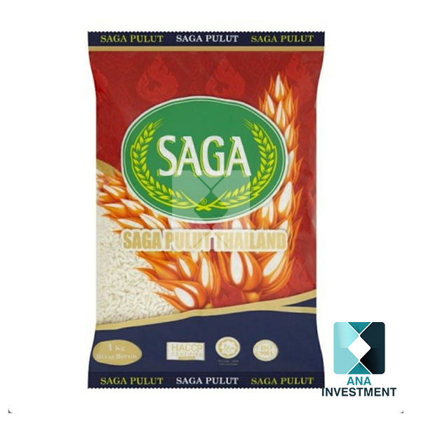 SAGA BERAS PULUT THAILAND (GLUTINOUS RICE) 1KG