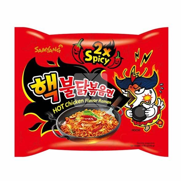 SAMYANG HOT CHICKEN RAMEN 2X SPICY 140G