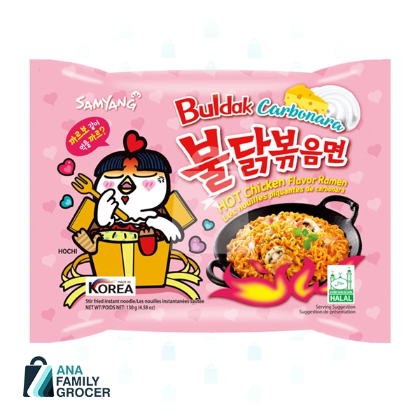 SAMYANG HOT CHICKEN RAMEN CARBONARA 130G