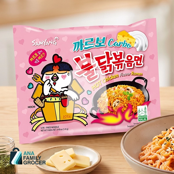 SAMYANG HOT CHICKEN RAMEN CARBONARA 130G
