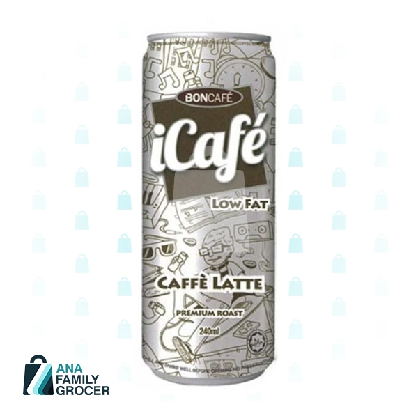 BONCAFE ICAFE CAFFEE LATTE 240ML