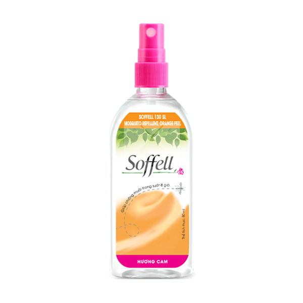 SOFFELL MOSQUITO REPELLENT SPRAY ORANGE 80ML