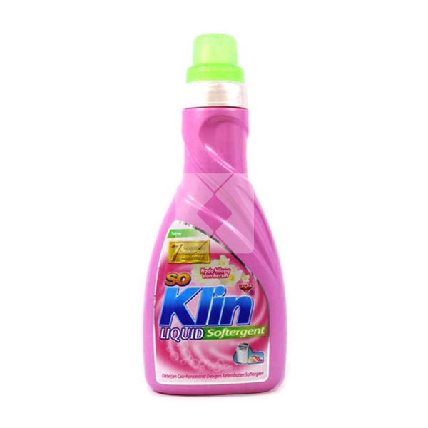 SOKLIN LIQUID DETERGENT PINK 1L