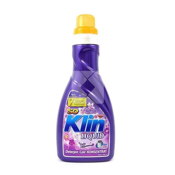 SOKLIN LIQUID DETERGENT PURPLE 1L