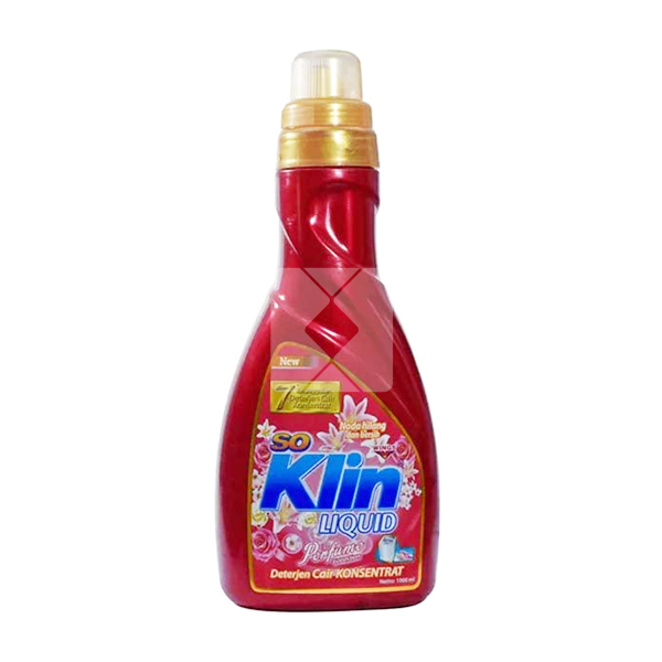 SO KLIN LIQUID DETERGENT RED 1LTR