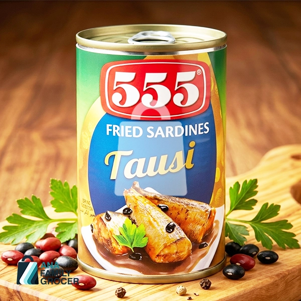 555 FRIED SARDINES WITH TAUSI 155G