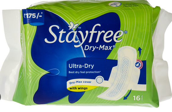 STAYFREE DRYMAX ULTRA THIN16 PADS