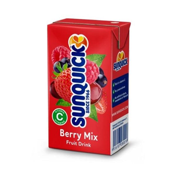 SUNQUICK MIXED BERRIES FRUIT DRINK 125ML