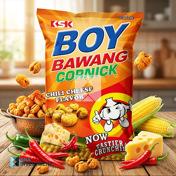 BOY BAWANG CORNICK CHILI CHEESE 80G