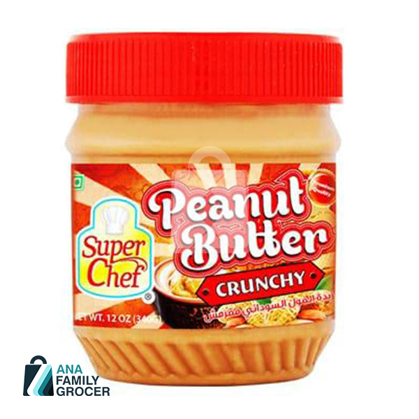 BUTTER PEANUT CRUNCHY 340G