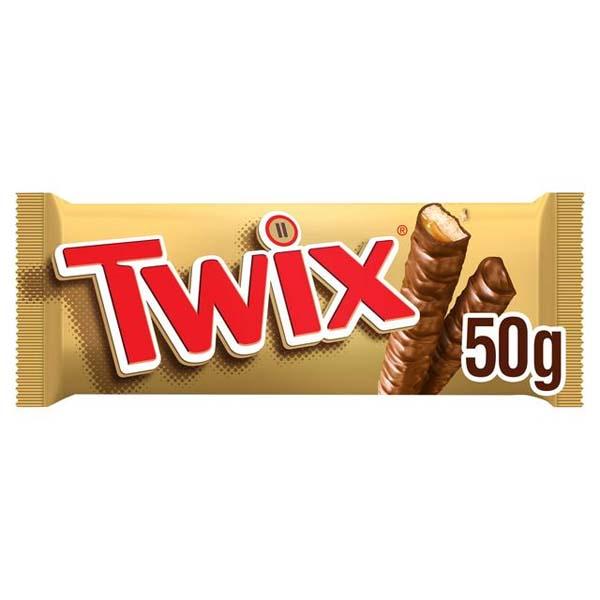 TWIX CHOCOLATE TWIN 50G